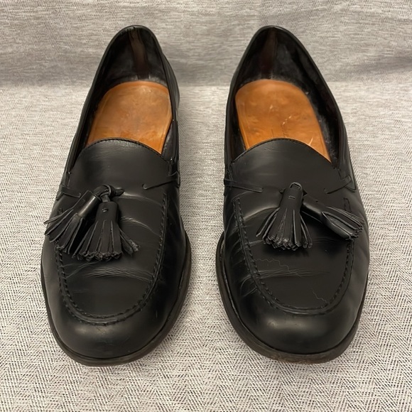 Salvatore Ferragamo Slip On Tassle Leather Loafers with original shoe box very n - Picture 2 of 12